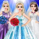 Royal Couple Wedding Dress-up