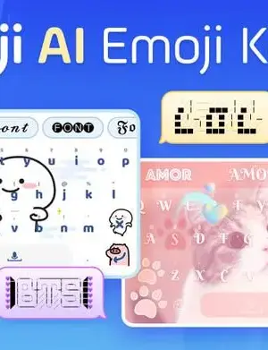 Facemoji AI Emoji Keyboard screenshot 1
