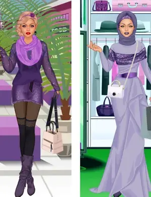 Fashionista Makeup & Dress Up screenshot 1