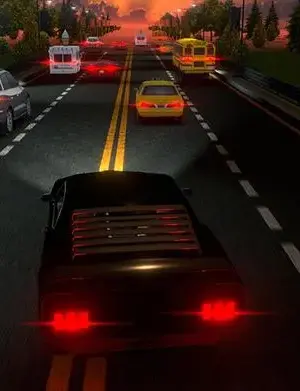 Black Car Racer screenshot 1