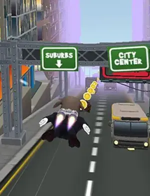 Gold runner: Mission jetpack screenshot 1