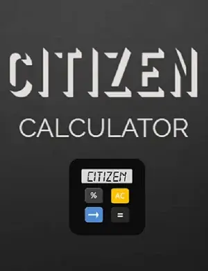 Citizen Calculator Plus screenshot 3