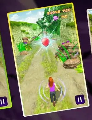Royal Princess Jungle Run Game screenshot 4