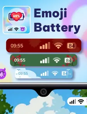 Emoji Battery Widget screenshot 5