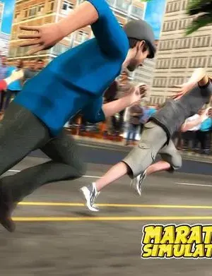 Marathon Race Simulator 3D screenshot 5